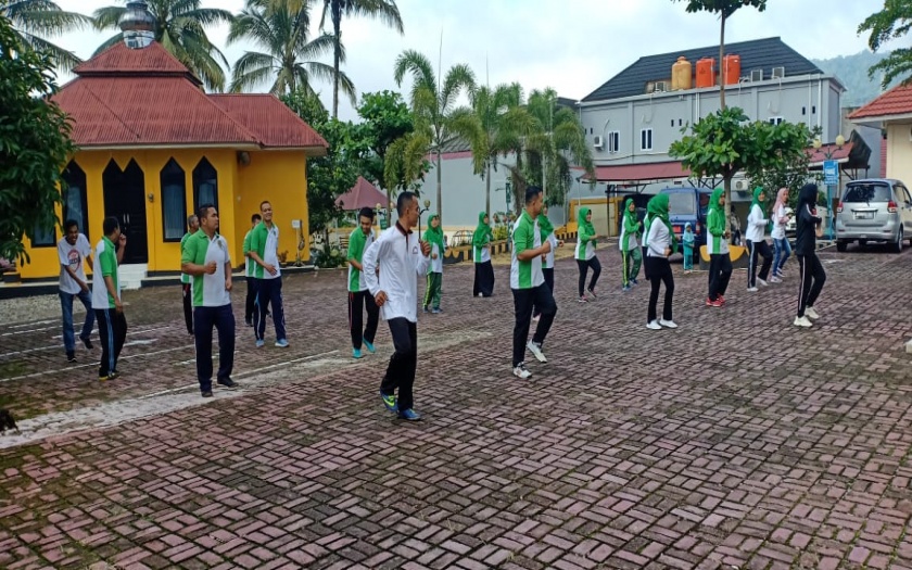 Jumat Sehat Pengadilan Negeri Lubuk Sikaping 4 Oktober 2019