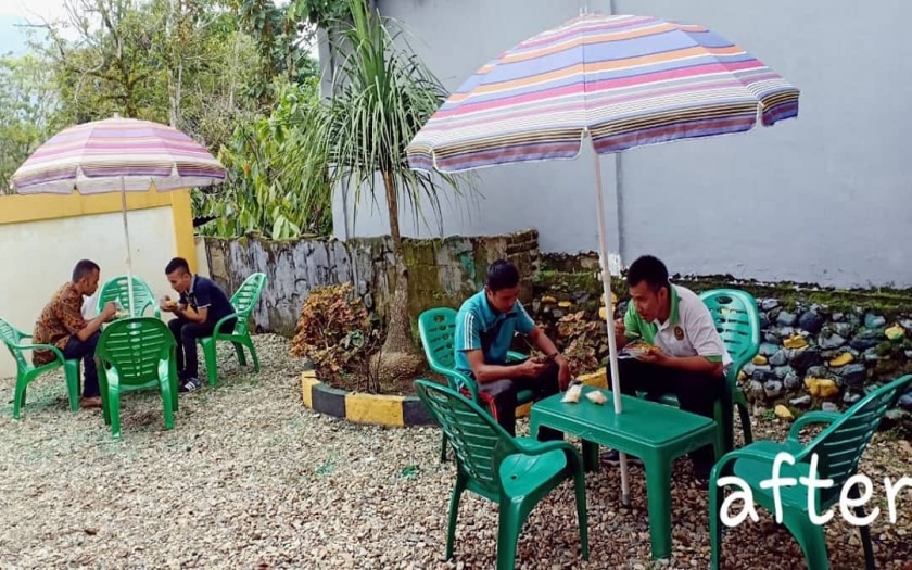 Dunsanak Corner (Smoking Area baru PN LBS) 18 Oktober 2019
