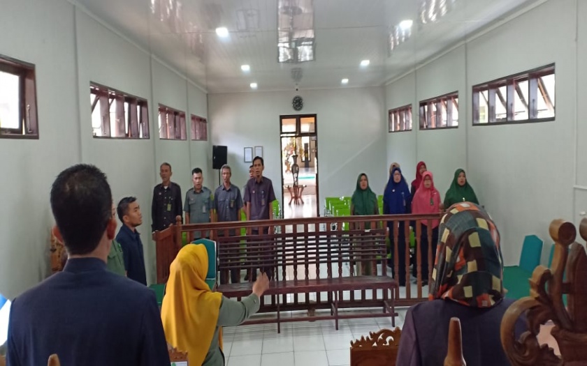 Rapat Evaluasi Akhir Tahun Pengadilan Negeri Lubuk Sikaping, 31 Desember 2019