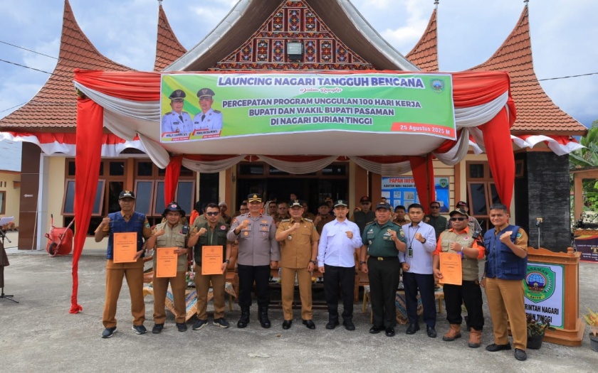 Launcing Nagari Tangguh Bencana