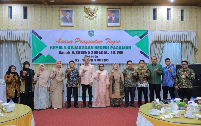 Acara Pengantar Tugas Kejari & Penyerahan Piagam Penghargaan