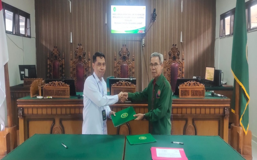 Penandatanganan MoU dan Surat Perintah Kerja (SPK) POSBANKUM 2026